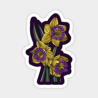 Intersex Daffodils Magnet
