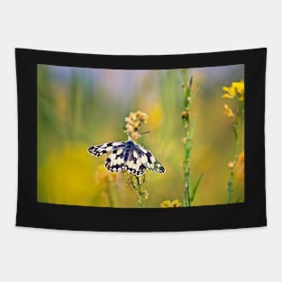 Marbled White Butterfly Tapestry