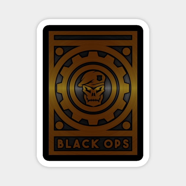 Black Ops Magnet by Durro