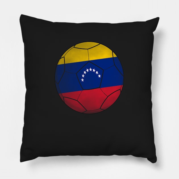 venezuela football Pillow by persa