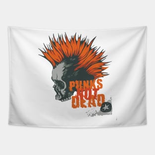 Punk Not Dead Skull Edition Tapestry