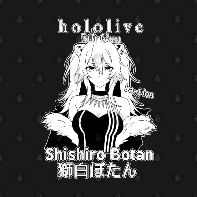 Shishiro Botan 5th Gen Hololive by TonaPlancarte