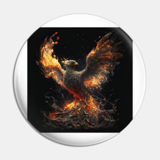 Phoenix from the ashes Pin