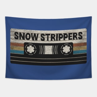 Snow Strippers Mix Tape Tapestry