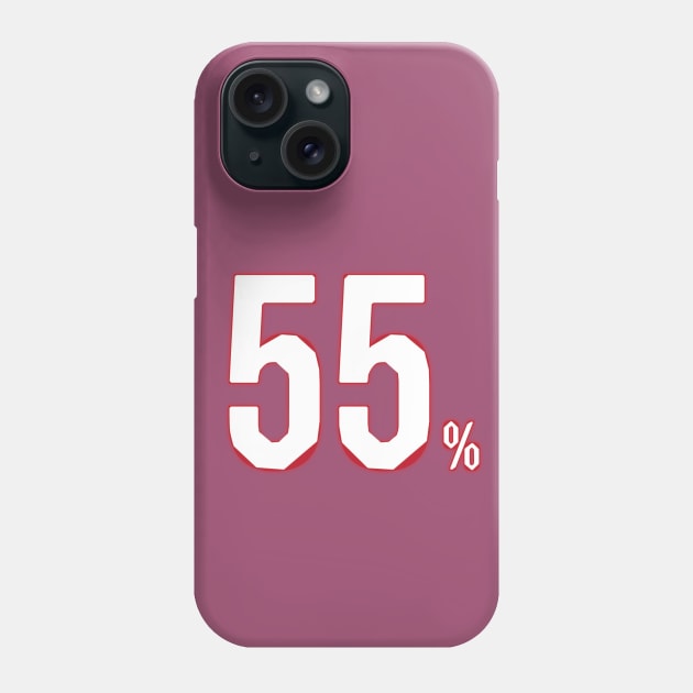 Fasbytes Reality TV 90 day fiancé  55% Phone Case by FasBytes