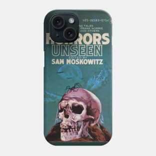 Pulp Vintage Horror Novel - Horrors Unseen Phone Case