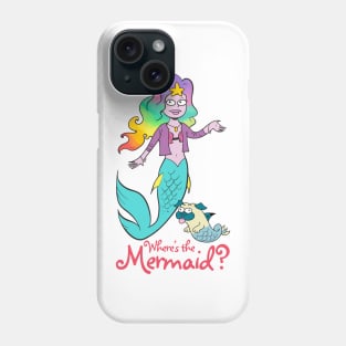 Princess Meria and Mer-Pug Phone Case