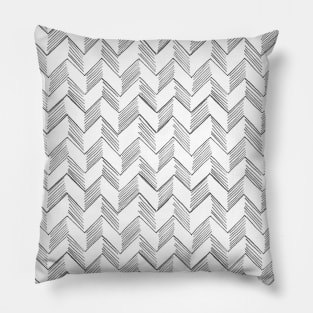 Pencil Zig Zag - Dashed Pillow