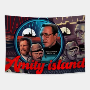 Danger on the island 1975 V2 Tapestry