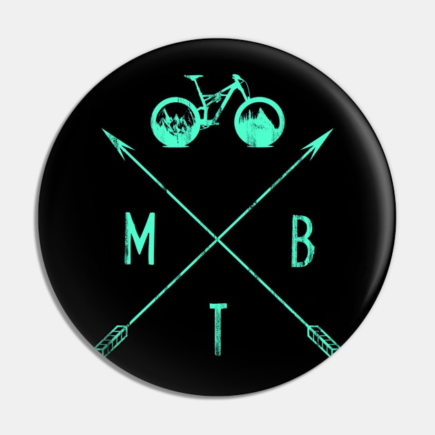 MTB Pin by Bongonation