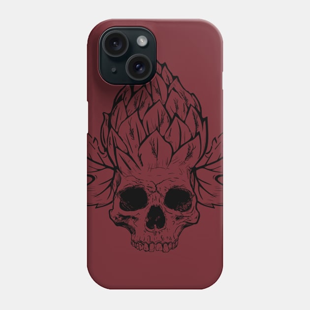 Hop Head Phone Case by WriteThisOff