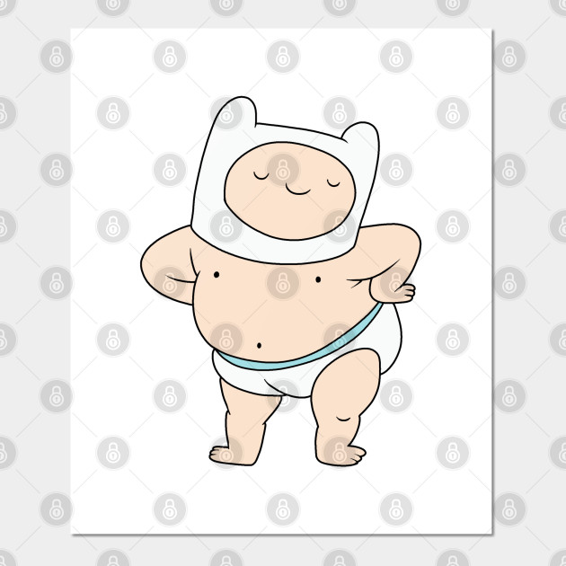 Baby Finn Adventure Time Baby Finn Affiche Et Impression D