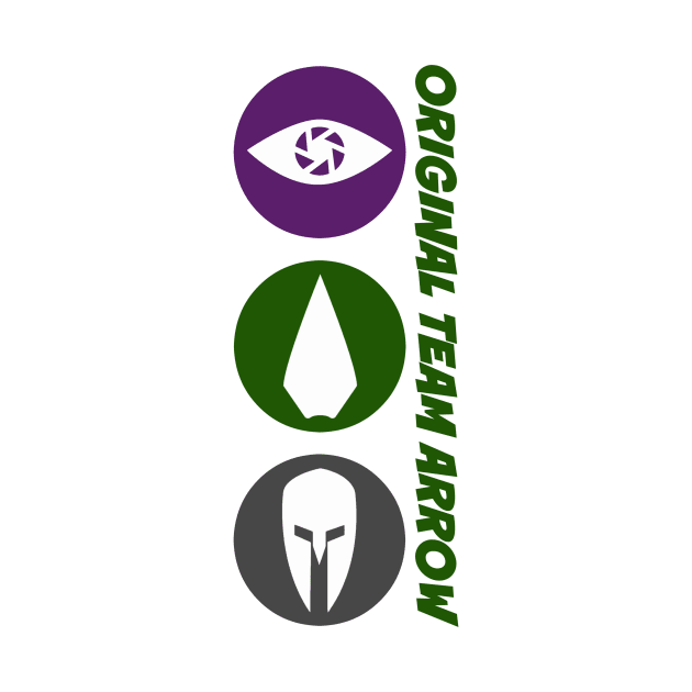 Original Team Arrow - Colorful Symbols - Hero Logos by FangirlFuel