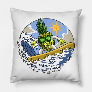 Pineapple Surfing Pillow