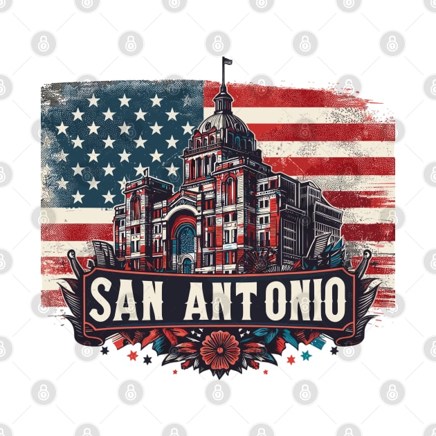 San Antonio City by Vehicles-Art