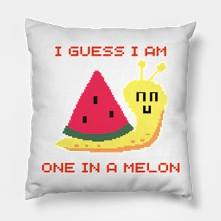 I Guess I Am One In A Melon Pillow