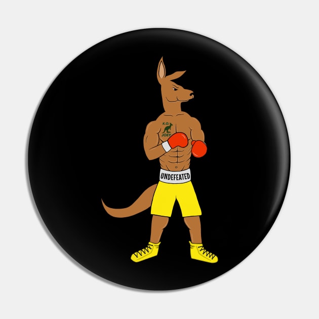 K.O. JOEY-UNDEFEATED Pin by DRAWGENIUS