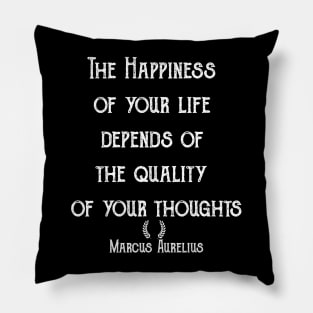 Marcus Aurelius Stoics Quotes Pillow