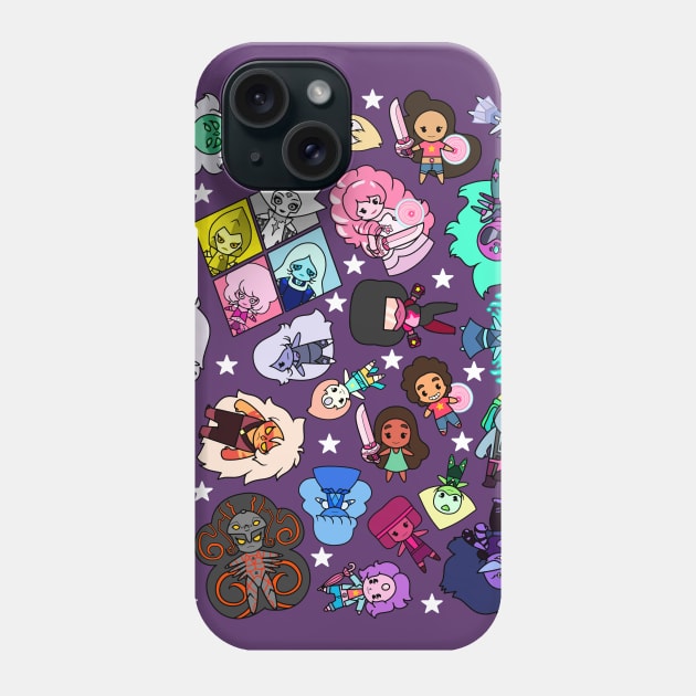 CRYSTAL GEMS Phone Case by wss3