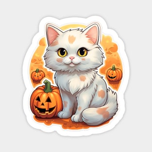 Halloween Kitty Magnet
