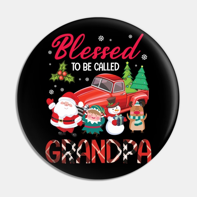 Blessed To Be Called Grandpa Merry Christmas Xmas Noel Day Pin by bakhanh123