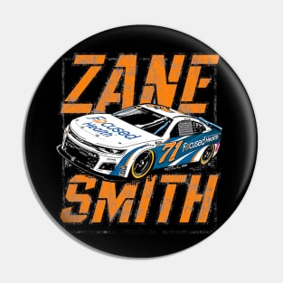 Zane Smith Charcoal Car Pin