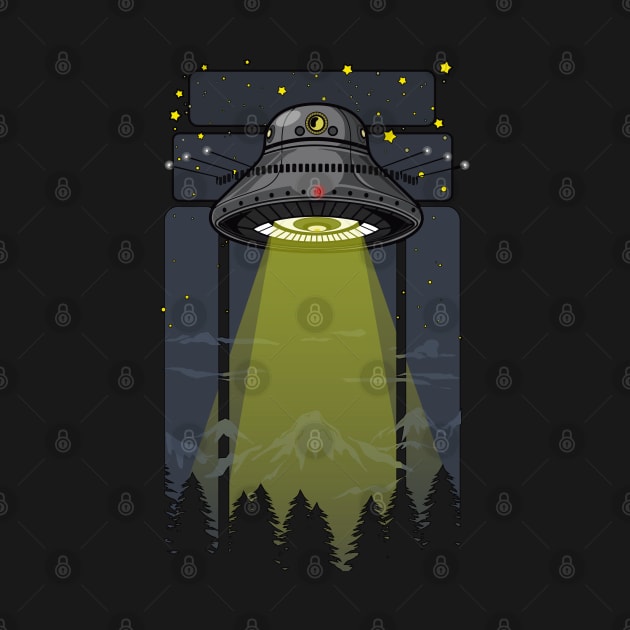 Flying Saucer UFO by urrin DESIGN