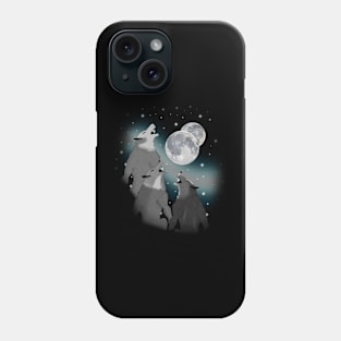 Three Werewolves Moons Phone Case