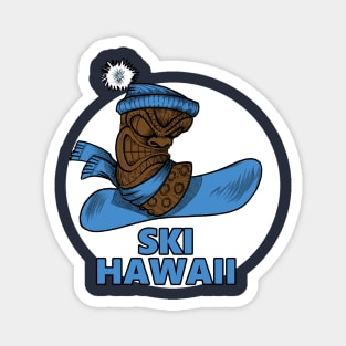 Ski Tiki Magnet