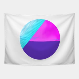 Tricolour Circle Tapestry