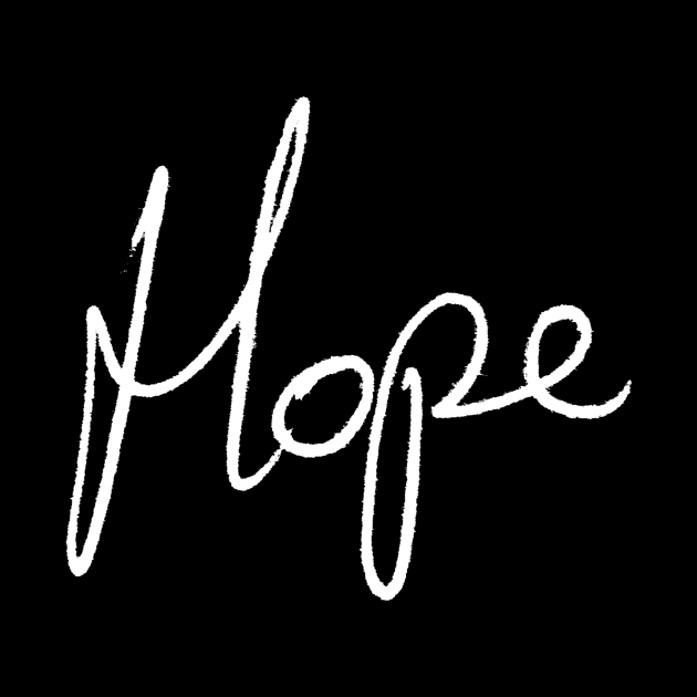 Hope - Adam Fergus Handwriting - white font by MeowOrNever