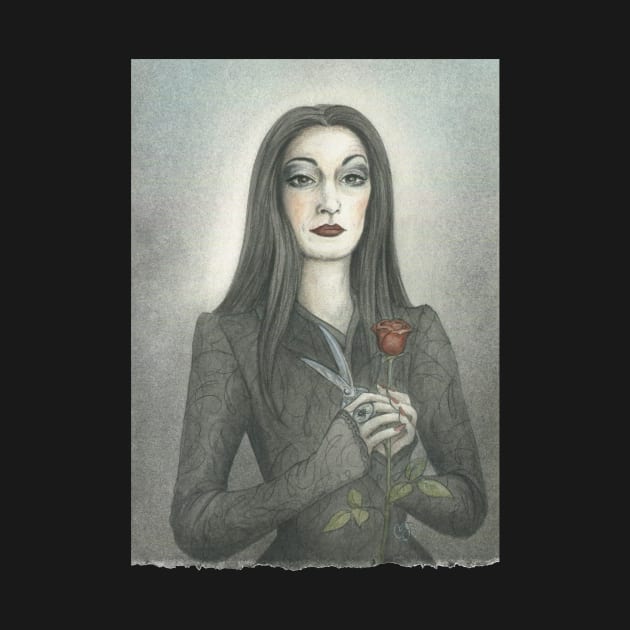 Morticia Addams by Candace Jean