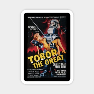 Classic Science Fiction Movie Poster - Tobor the Great Magnet