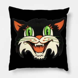 Black Cat Pillow