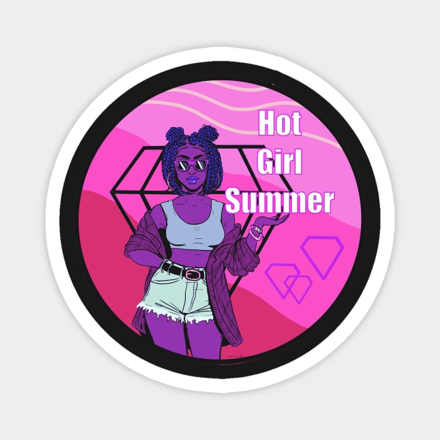 Hot Girl Summer Magnet by SoFroPrince