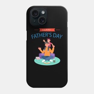 happy fathers day premium gift from son Phone Case