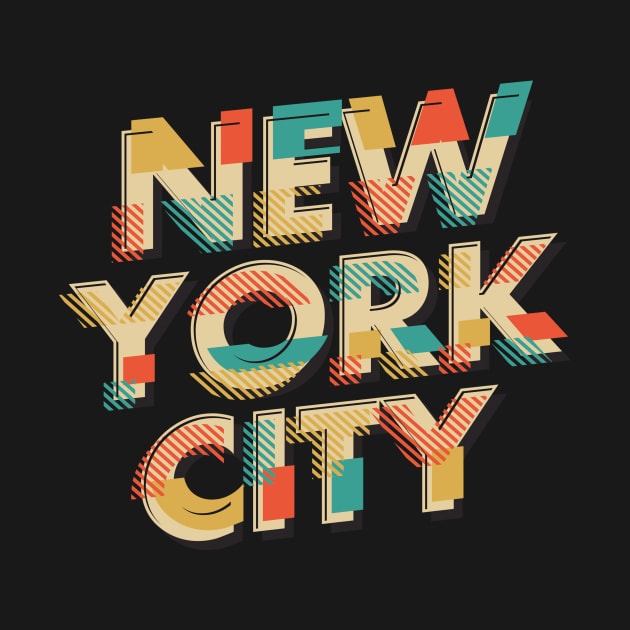 New York City Shirt NYC T-shirt State Gift Souvenir by andreperez87