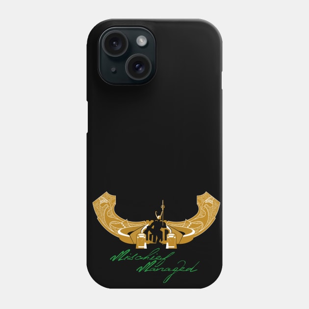 Mischief Managed Phone Case by Everdream