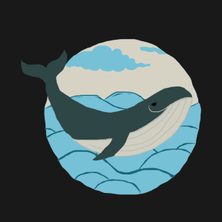 Vintage Whale T-Shirt