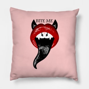 BITE ME Pillow