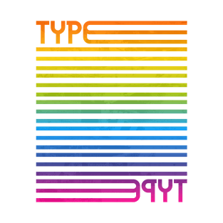 Type Stripes (Full Spectrum) T-Shirt