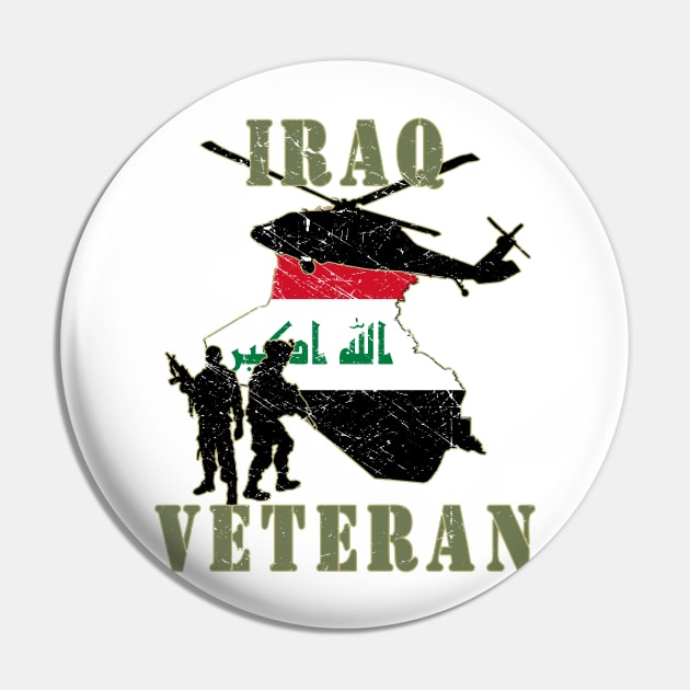 Iraqi Freedom Veteran Pin by Wykd_Life