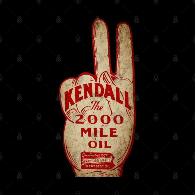 Kendall Vintage Motor Oil USA by Midcenturydave