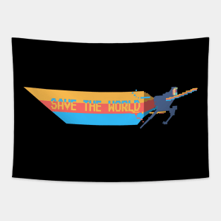 Save the World - Narita Boy Tapestry