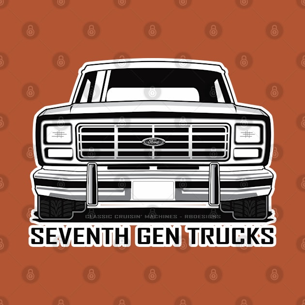 Seventh Gen Truck / Bullnose Grille 1980 - 1986 by RBDesigns