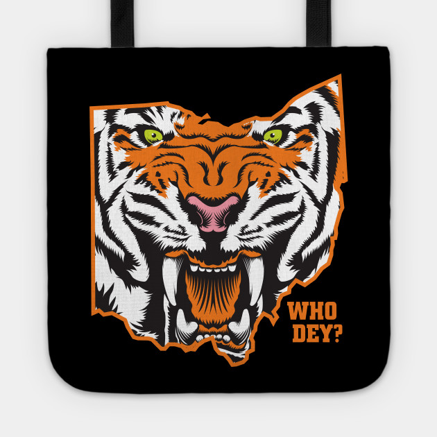 Cincinnati Bengals Who Dey Who Dey Tote Teepublic