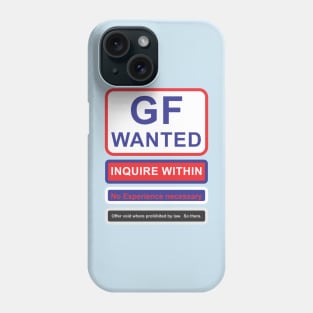 GF Wanted Phone Case