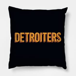 Detroiters Pillow