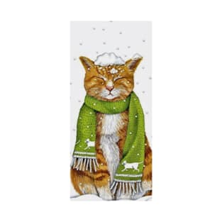 Cat snow T-Shirt