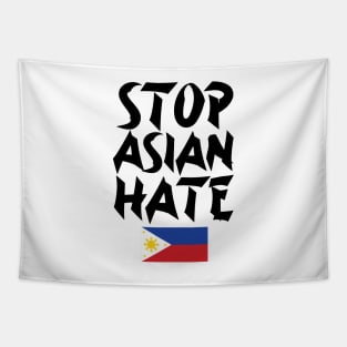 Stop Asian Hate Phillipines Tapestry